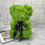25cm/40cm Teddy Rose Bear Artificial Flower Rose of Bear Christmas Decoration for Home Valentines Women Gifts - A Woman Knows Best