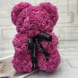 25cm/40cm Teddy Rose Bear Artificial Flower Rose of Bear Christmas Decoration for Home Valentines Women Gifts - A Woman Knows Best