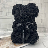 25cm/40cm Teddy Rose Bear Artificial Flower Rose of Bear Christmas Decoration for Home Valentines Women Gifts - A Woman Knows Best