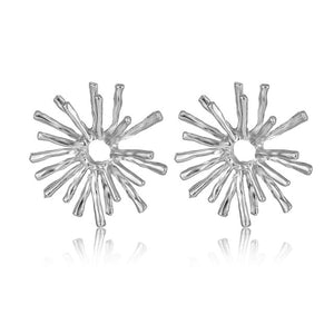 IPARAM 2020 New Big Circle Round Hoop Earrings for Women's Fashion Statement Golden Punk Charm Earrings Party Jewelry - A Woman Knows Best