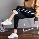 2021 Winter Women Gym Sweatpants Workout Fleece Trousers Solid Thick Warm Winter Female Sport Pants Running Pantalones Mujer - A Woman Knows Best