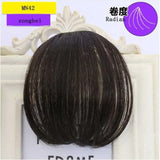LVHAN Air Bangs Pure Bangs Hair Extension Synthetic Wig Natural Black Light Brown Dark Brown Black High Temperature Fiber - A Woman Knows Best
