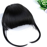 LVHAN Air Bangs Pure Bangs Hair Extension Synthetic Wig Natural Black Light Brown Dark Brown Black High Temperature Fiber - A Woman Knows Best