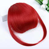 LVHAN Air Bangs Pure Bangs Hair Extension Synthetic Wig Natural Black Light Brown Dark Brown Black High Temperature Fiber - A Woman Knows Best