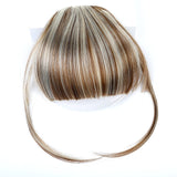 LVHAN Air Bangs Pure Bangs Hair Extension Synthetic Wig Natural Black Light Brown Dark Brown Black High Temperature Fiber - A Woman Knows Best
