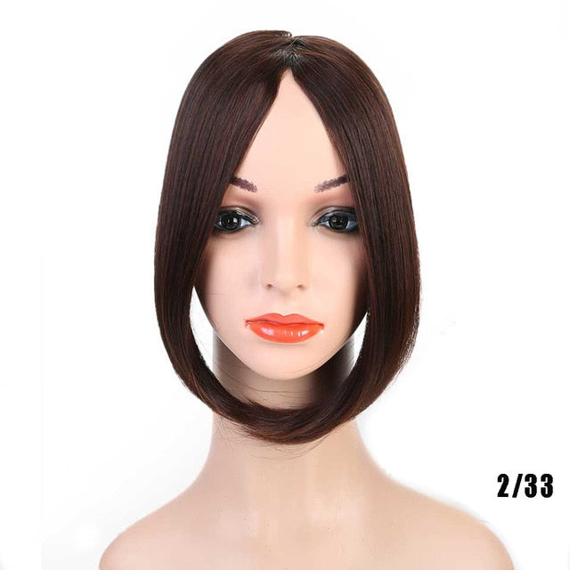 LVHAN Air Bangs Pure Bangs Hair Extension Synthetic Wig Natural Black Light Brown Dark Brown Black High Temperature Fiber - A Woman Knows Best