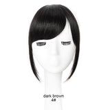 LVHAN Air Bangs Pure Bangs Hair Extension Synthetic Wig Natural Black Light Brown Dark Brown Black High Temperature Fiber - A Woman Knows Best