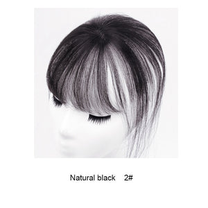 LVHAN Air Bangs Pure Bangs Hair Extension Synthetic Wig Natural Black Light Brown Dark Brown Black High Temperature Fiber - A Woman Knows Best
