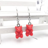 1 Pair of Cute Resin Gummy Bear Earrings Women's 33 Colors Candy Animal  Girl Jewelry Gift Pendant - A Woman Knows Best