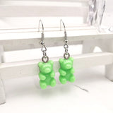 1 Pair of Cute Resin Gummy Bear Earrings Women's 33 Colors Candy Animal  Girl Jewelry Gift Pendant - A Woman Knows Best