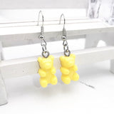 1 Pair of Cute Resin Gummy Bear Earrings Women's 33 Colors Candy Animal  Girl Jewelry Gift Pendant - A Woman Knows Best