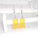 1 Pair of Cute Resin Gummy Bear Earrings Women's 33 Colors Candy Animal  Girl Jewelry Gift Pendant - A Woman Knows Best