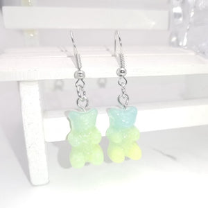 1 Pair of Cute Resin Gummy Bear Earrings Women's 33 Colors Candy Animal  Girl Jewelry Gift Pendant - A Woman Knows Best