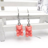 1 Pair of Cute Resin Gummy Bear Earrings Women's 33 Colors Candy Animal  Girl Jewelry Gift Pendant - A Woman Knows Best