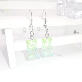 1 Pair of Cute Resin Gummy Bear Earrings Women's 33 Colors Candy Animal  Girl Jewelry Gift Pendant - A Woman Knows Best