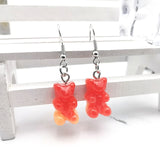 1 Pair of Cute Resin Gummy Bear Earrings Women's 33 Colors Candy Animal  Girl Jewelry Gift Pendant - A Woman Knows Best