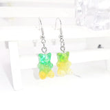 1 Pair of Cute Resin Gummy Bear Earrings Women's 33 Colors Candy Animal  Girl Jewelry Gift Pendant - A Woman Knows Best