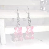 1 Pair of Cute Resin Gummy Bear Earrings Women's 33 Colors Candy Animal  Girl Jewelry Gift Pendant - A Woman Knows Best