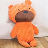 Brown Teddy Bear Soft Plush Dog Squeaky Bite Toy for Chew Tooth Cleaning Small Middle Big Size Pet - A Woman Knows Best