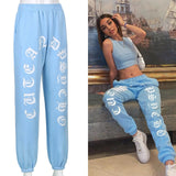 Rockmore Harajuku Joggers Wide Leg SweatPants Women Trousers Plus Size High Waist Pants Streetwear Korean Casual Pant Femme Fall - A Woman Knows Best