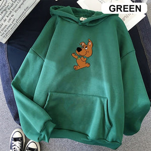 Fashion Harajuku Autumn Hoodies Women Flower Cartoon Printed Loose Korean Hooded Sweatshirt Streetwear Long Sleeve Pullovers - A Woman Knows Best